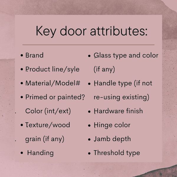 Key window attributes: - 1